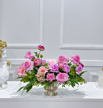 French Lavender Real Touch Floral Arrangement